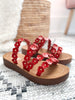 Corky's Garden Party Sandal - Red