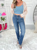 Give It To Me Straight - Judy Blue Non Distressed Straight Leg Jean