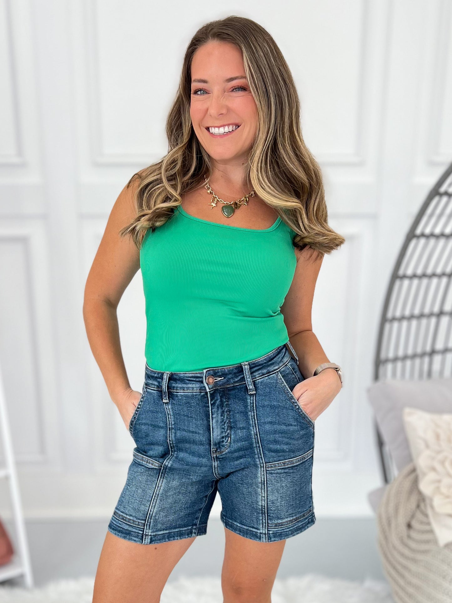 Out For Adventure - Judy Blue Utility Shorts