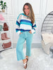 Coastal Blues - Judy Blue Cropped Wide Leg Jean - Final Sale