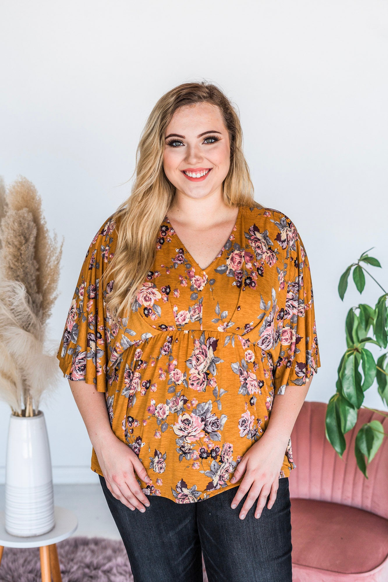 Marigold Mayhem Top