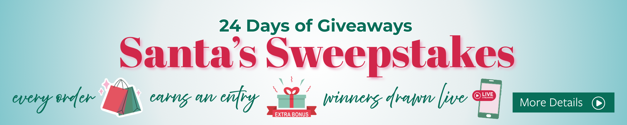 24 Days of Giveaways - Click for Details