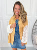 Making My Rounds Button Up Top  - Final Sale