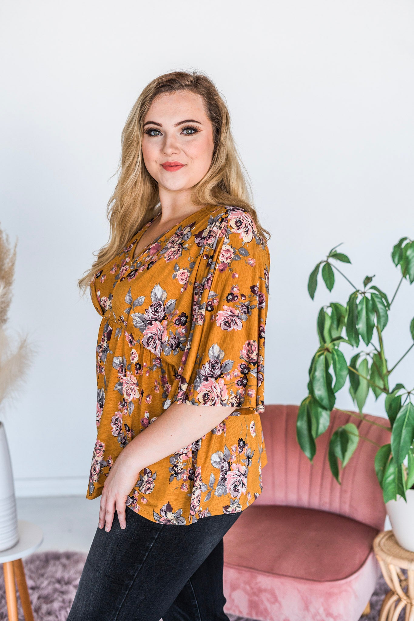 Marigold Mayhem Top