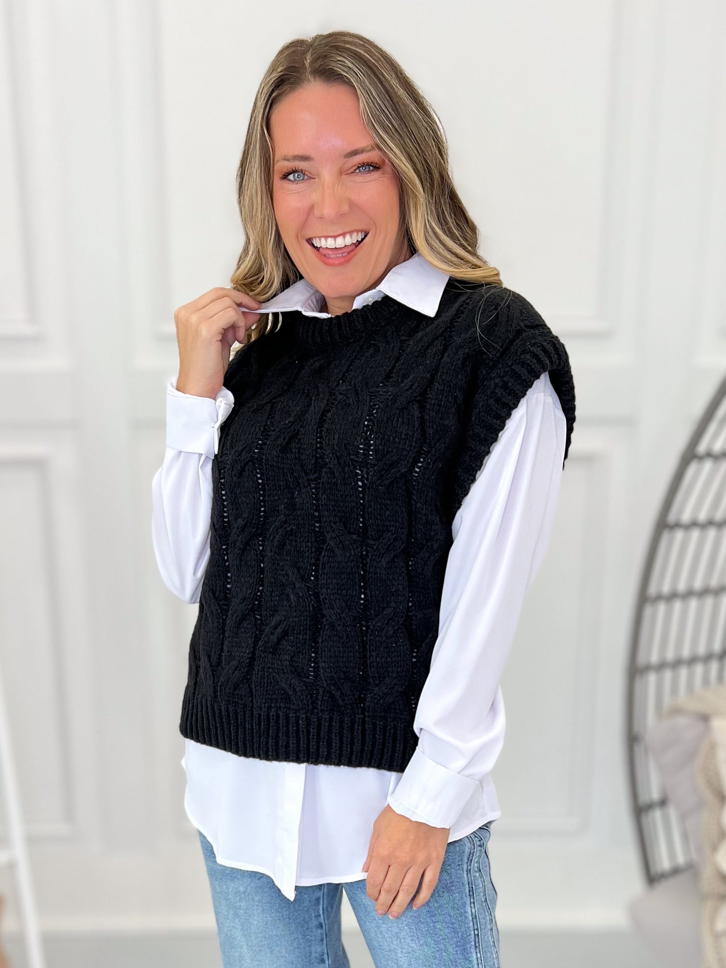 What Could It Be Sweater Tank - Final Sale