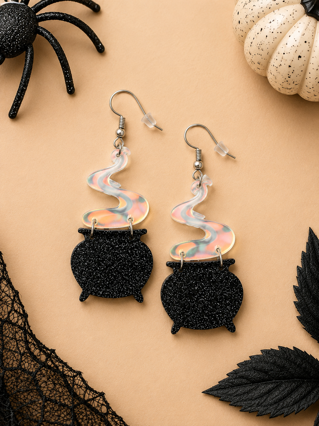 Magic Caldron Dangle Earrings