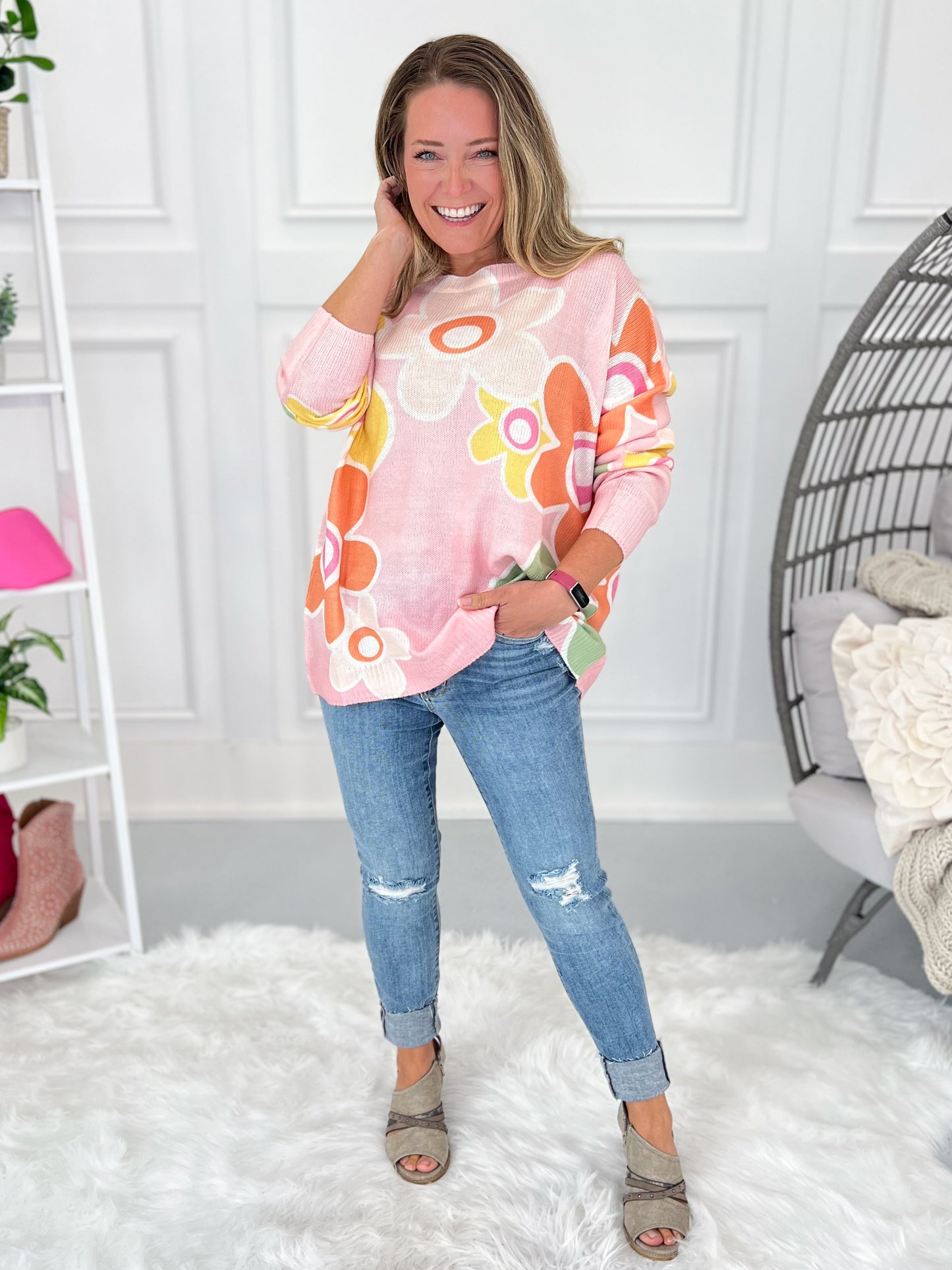 Judy Blue Destroyed & Cuffed Skinny Jeans - Final Sale