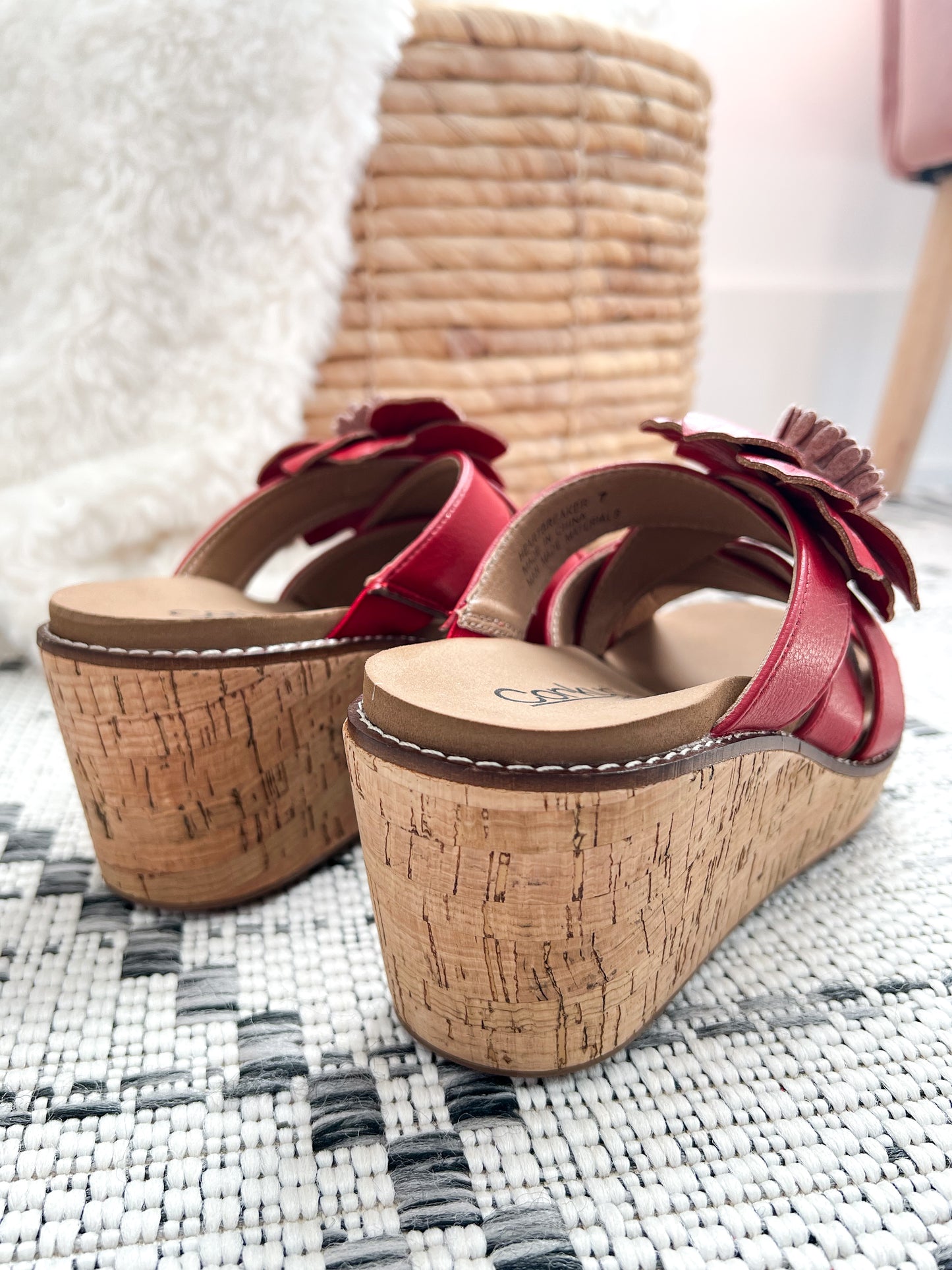 Corkys's Heartbreaker Wedge - Red