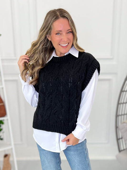 What Could It Be Sweater Tank - Final Sale