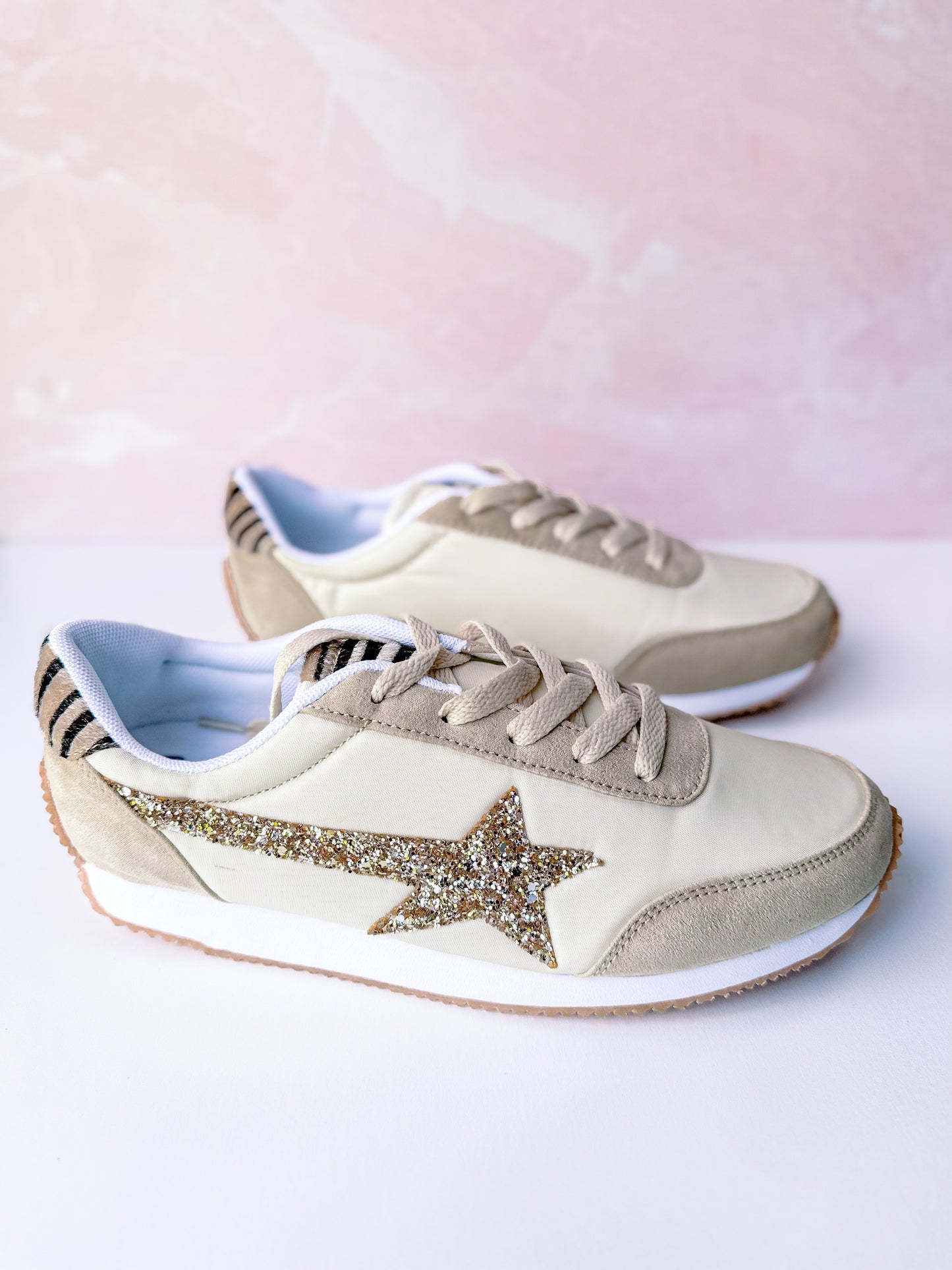 Very G Vintage White Sneaker 2 - Gold