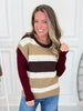 Glass Half Full Sweater Vest - Final Sale
