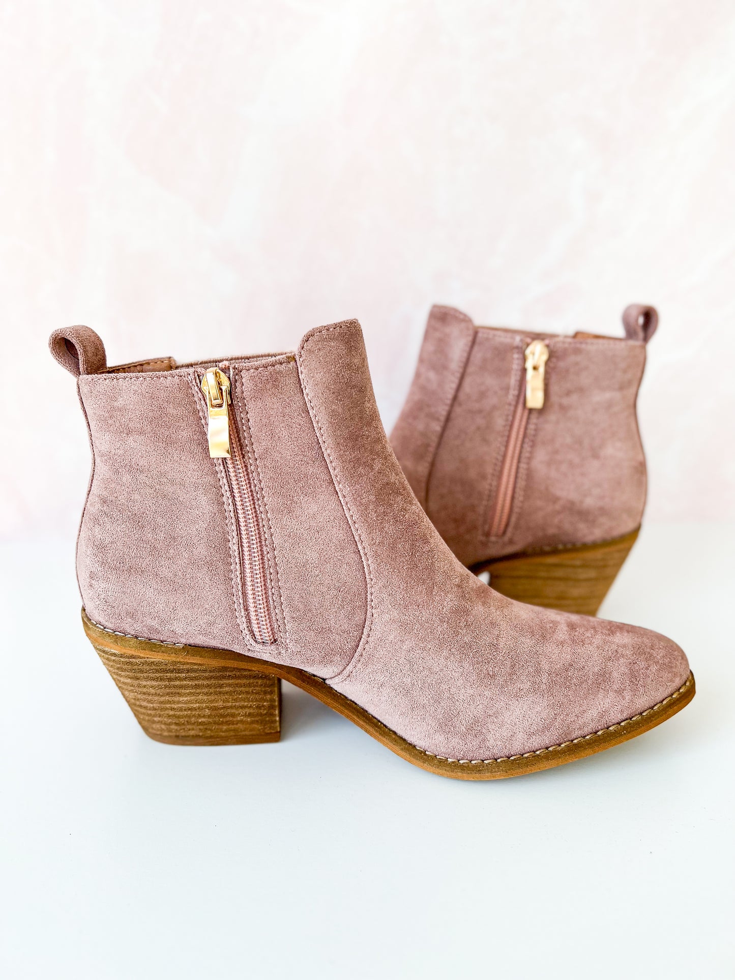 Corky's Potion Boot - Blush Suede