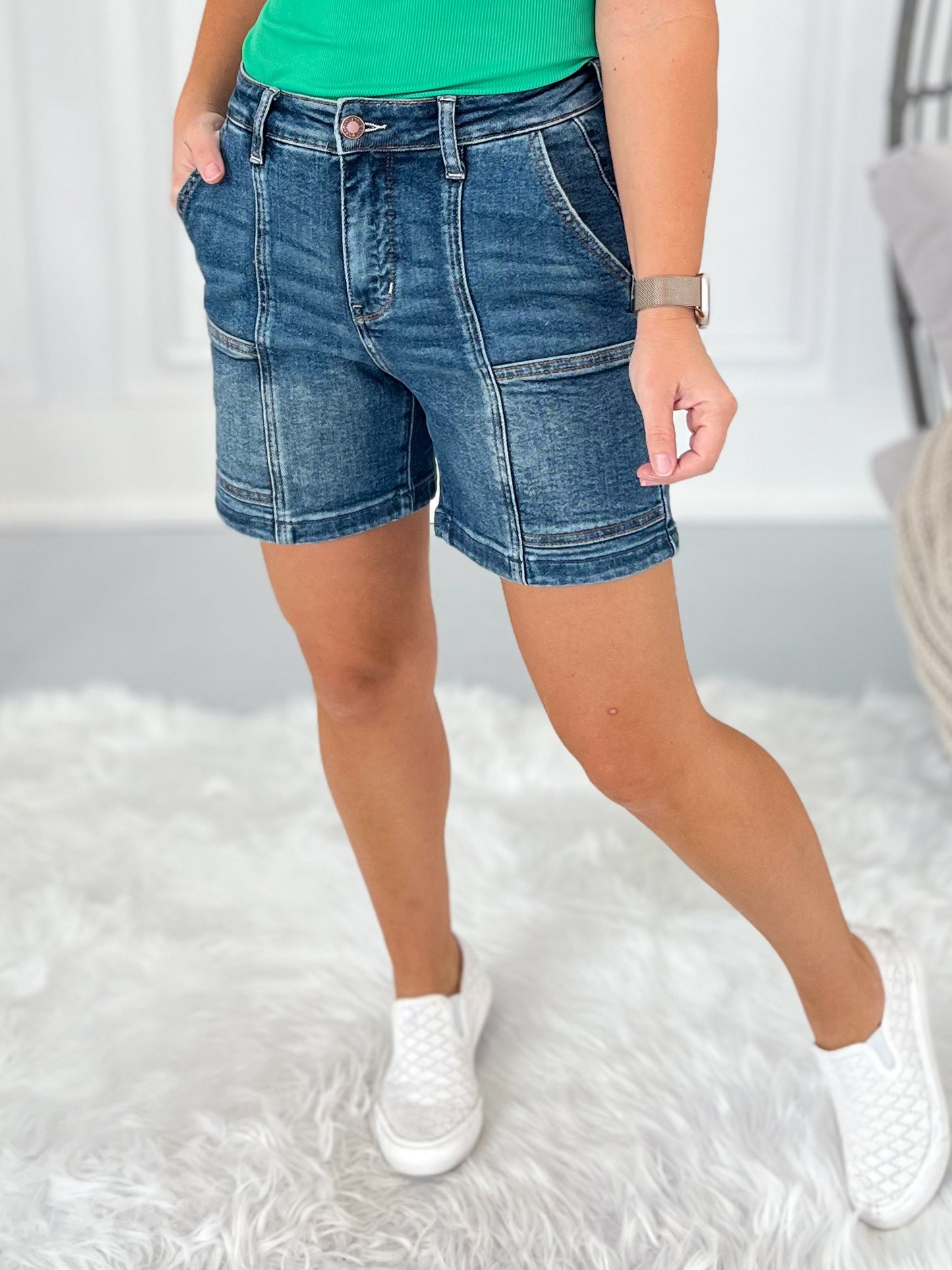 Out For Adventure - Judy Blue Utility Shorts