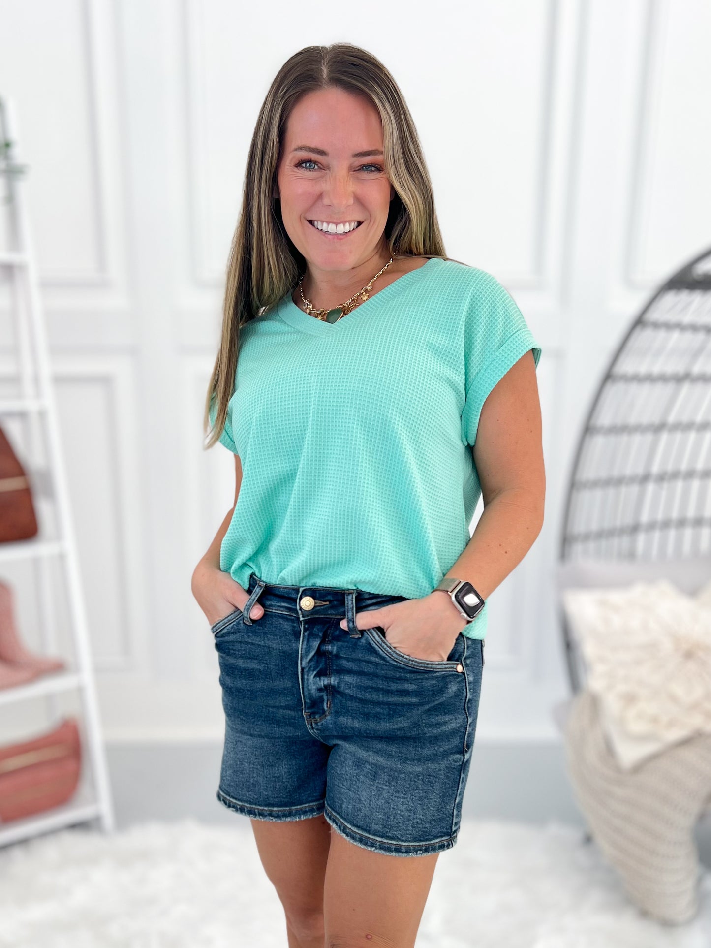 Bum Believable - Judy Blue Shield Pocket Shorts - Final Sale