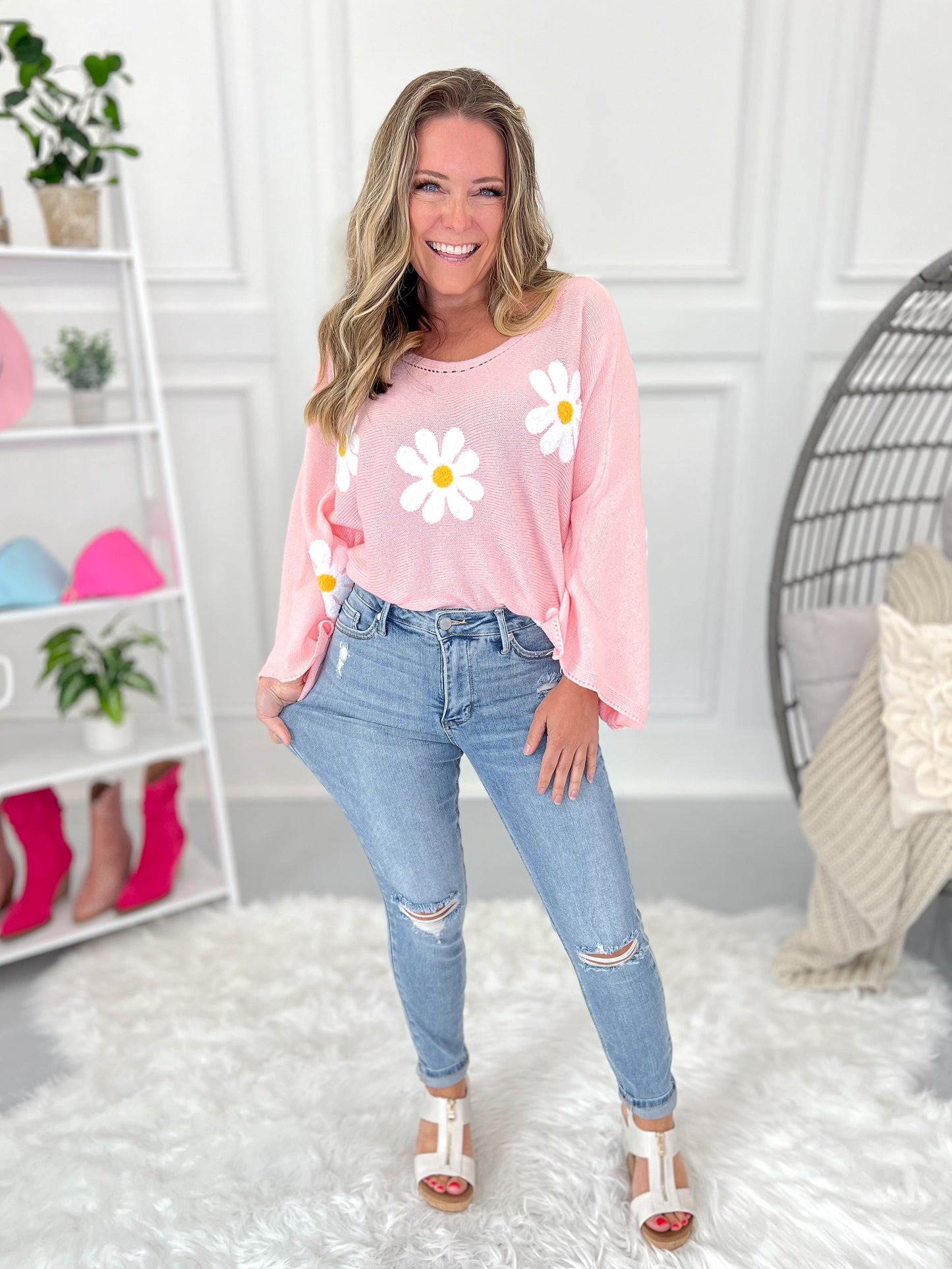 Judy Blue Tummy Control Destroyed Skinny Jean - Final Sale