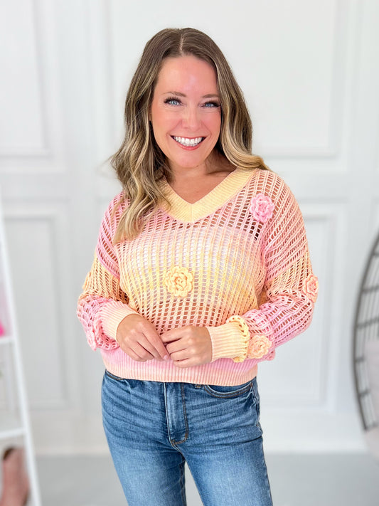 Pure Paradise Knit Sweater - Final Sale