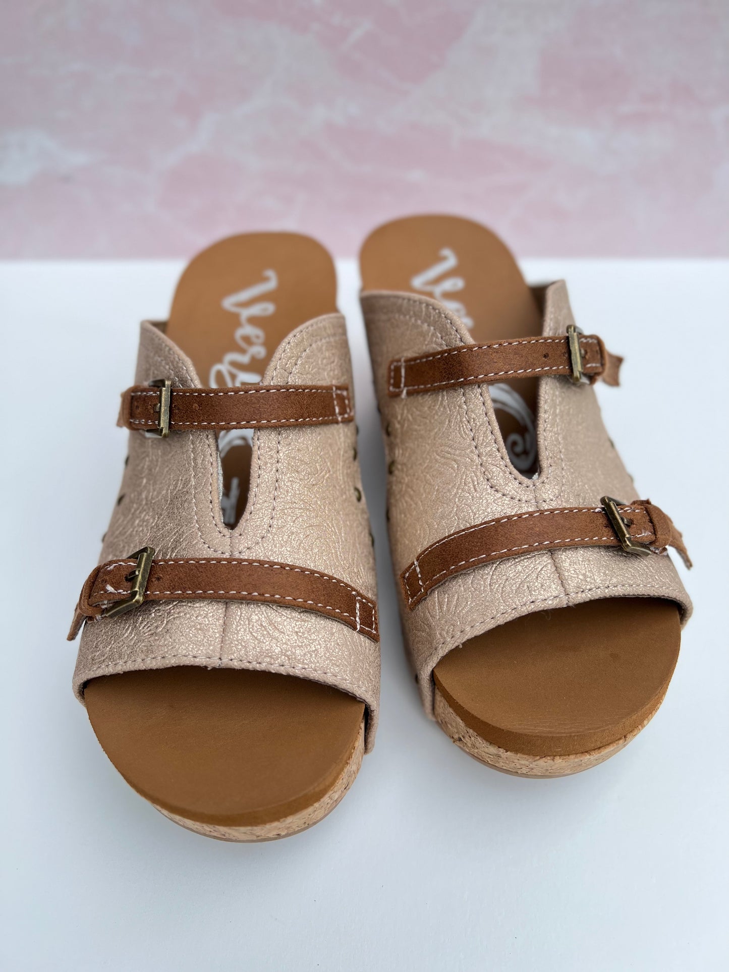 Very G Bellevue Wedge - Nude