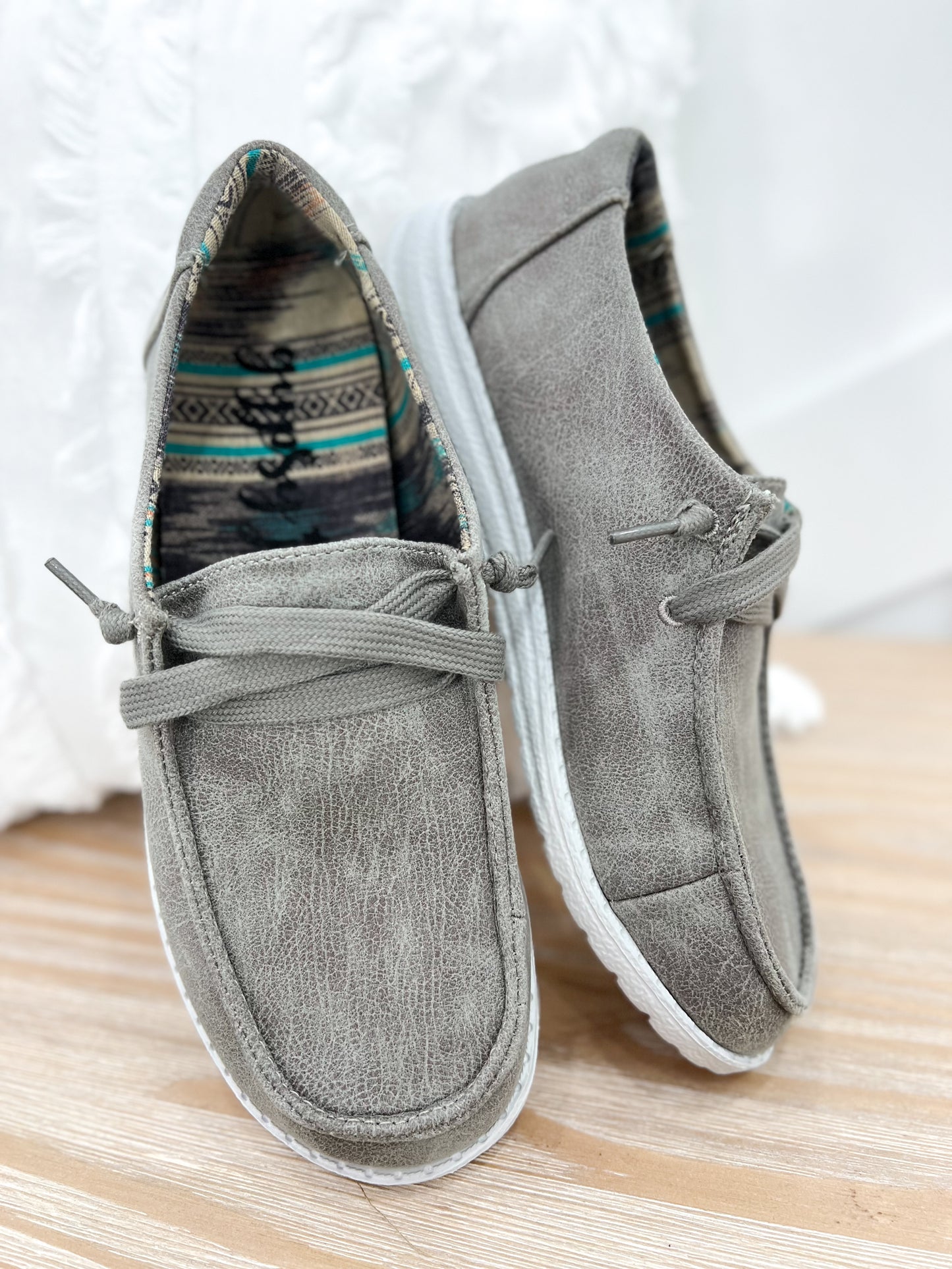 Very G Candice Sneaker - Grey - Final Sale