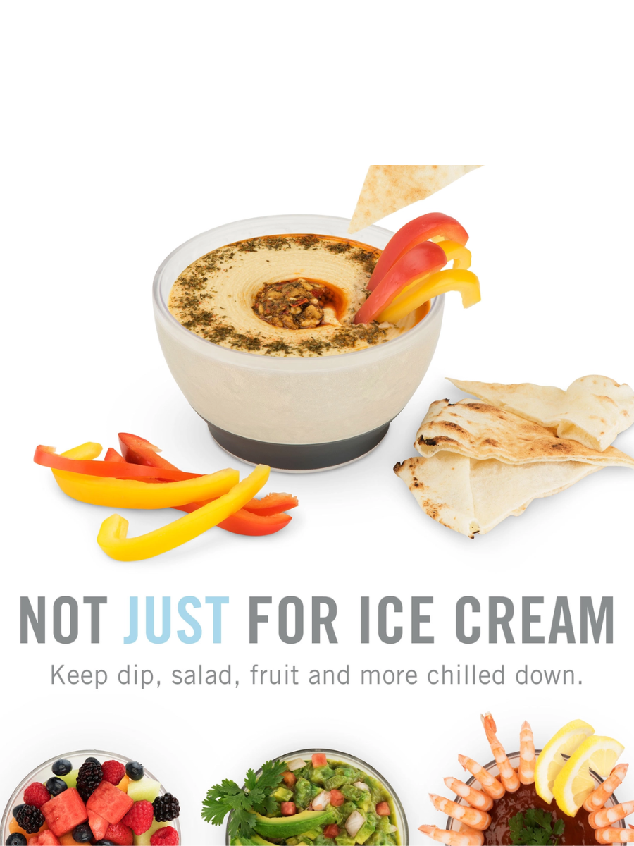 Ice Cream Freeze Cooling Bowl Set