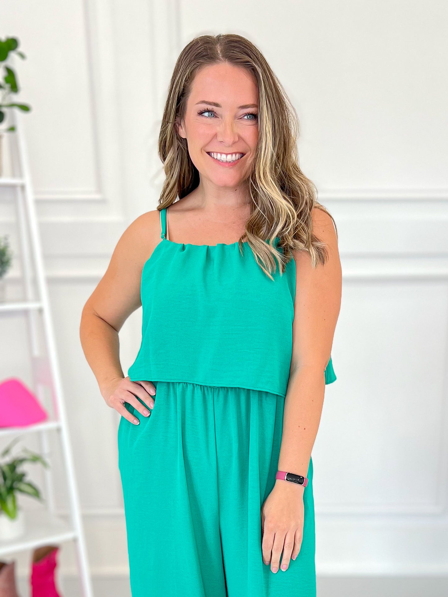 Just In The Knick Of Time Jumpsuit - Final Sale - Final Sale