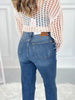 Give It To Me Straight - Judy Blue Non Distressed Straight Leg Jean