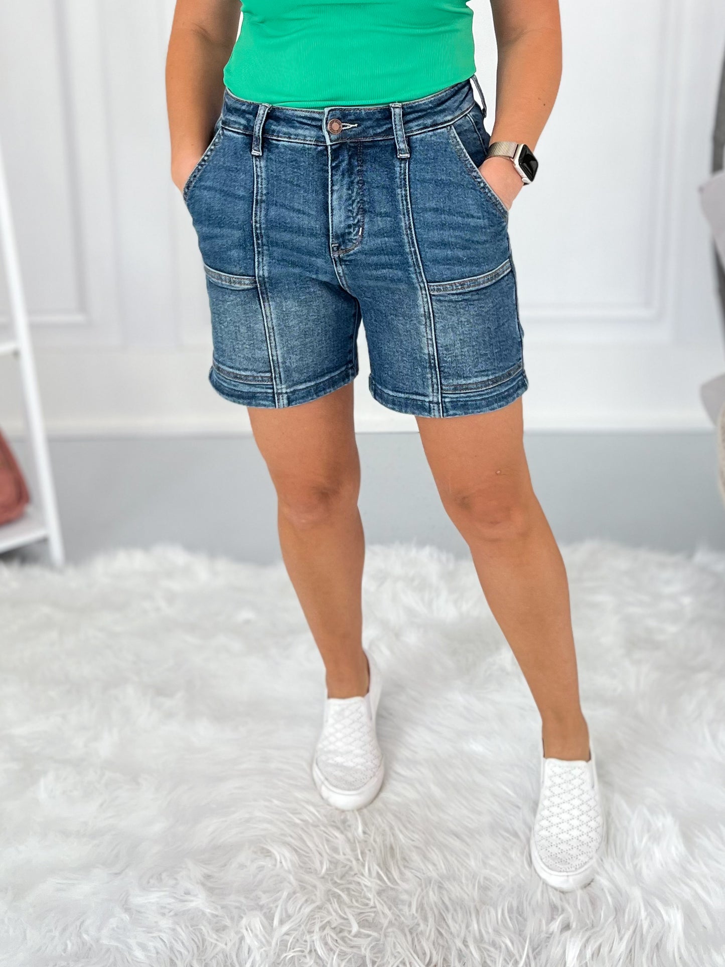 Out For Adventure - Judy Blue Utility Shorts