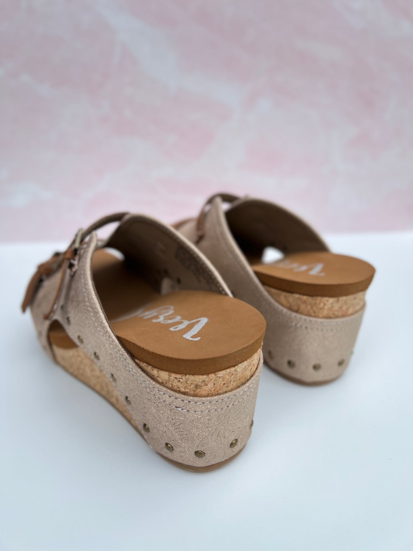 Very G Bellevue Wedge - Nude
