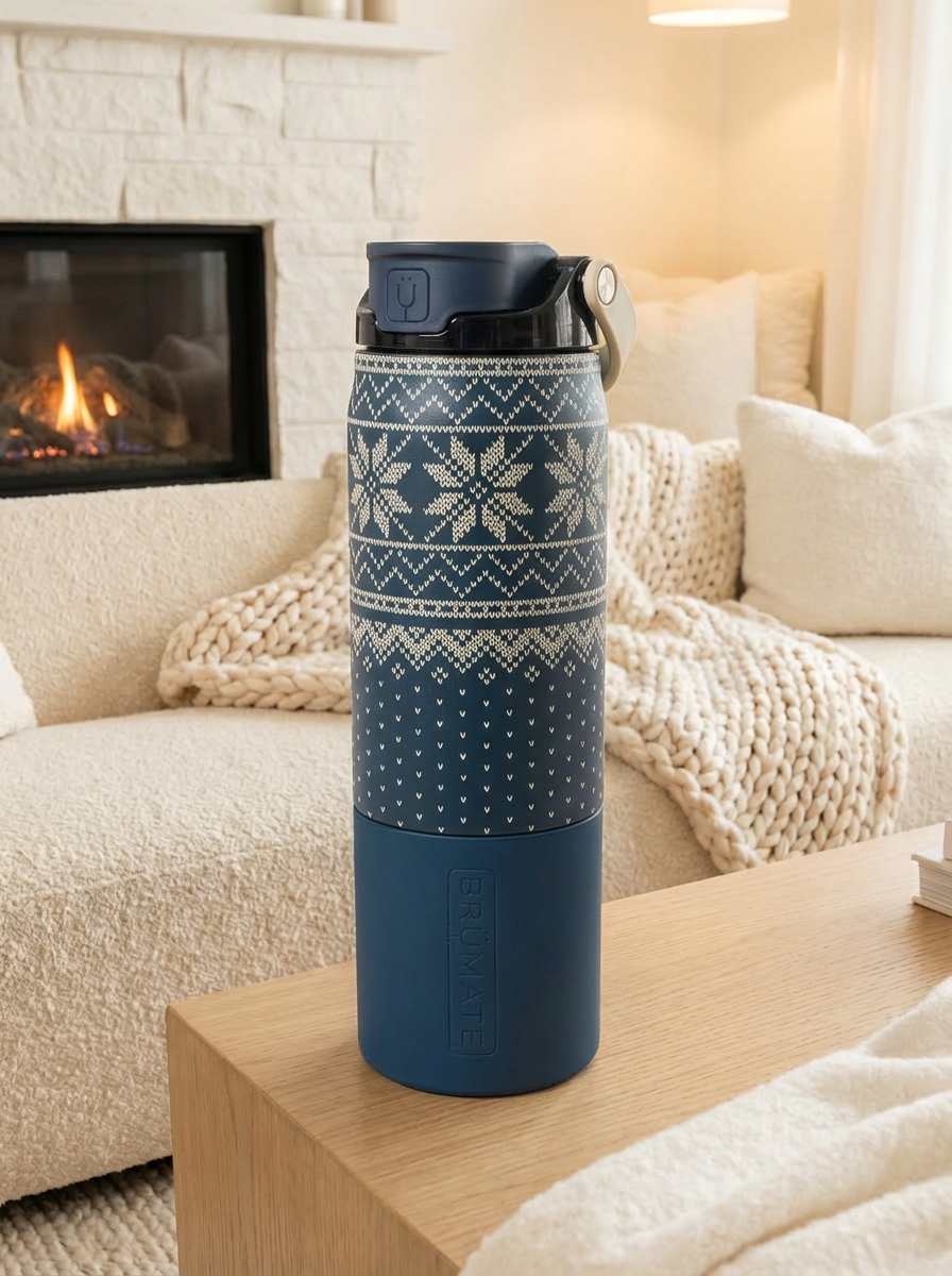 25oz Brumate Rise Water Bottle - Alpine Knit