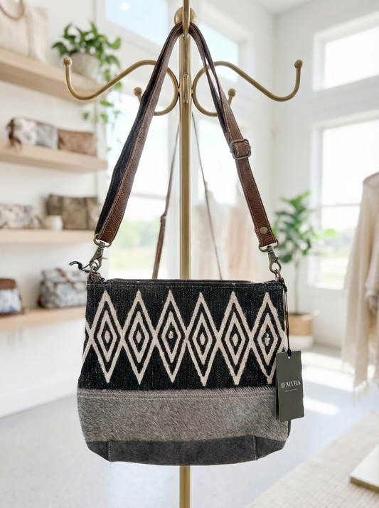 Azure Printed Shoulder Bag