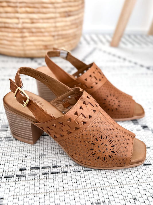 Spring Step Sunela Wedge - Camel