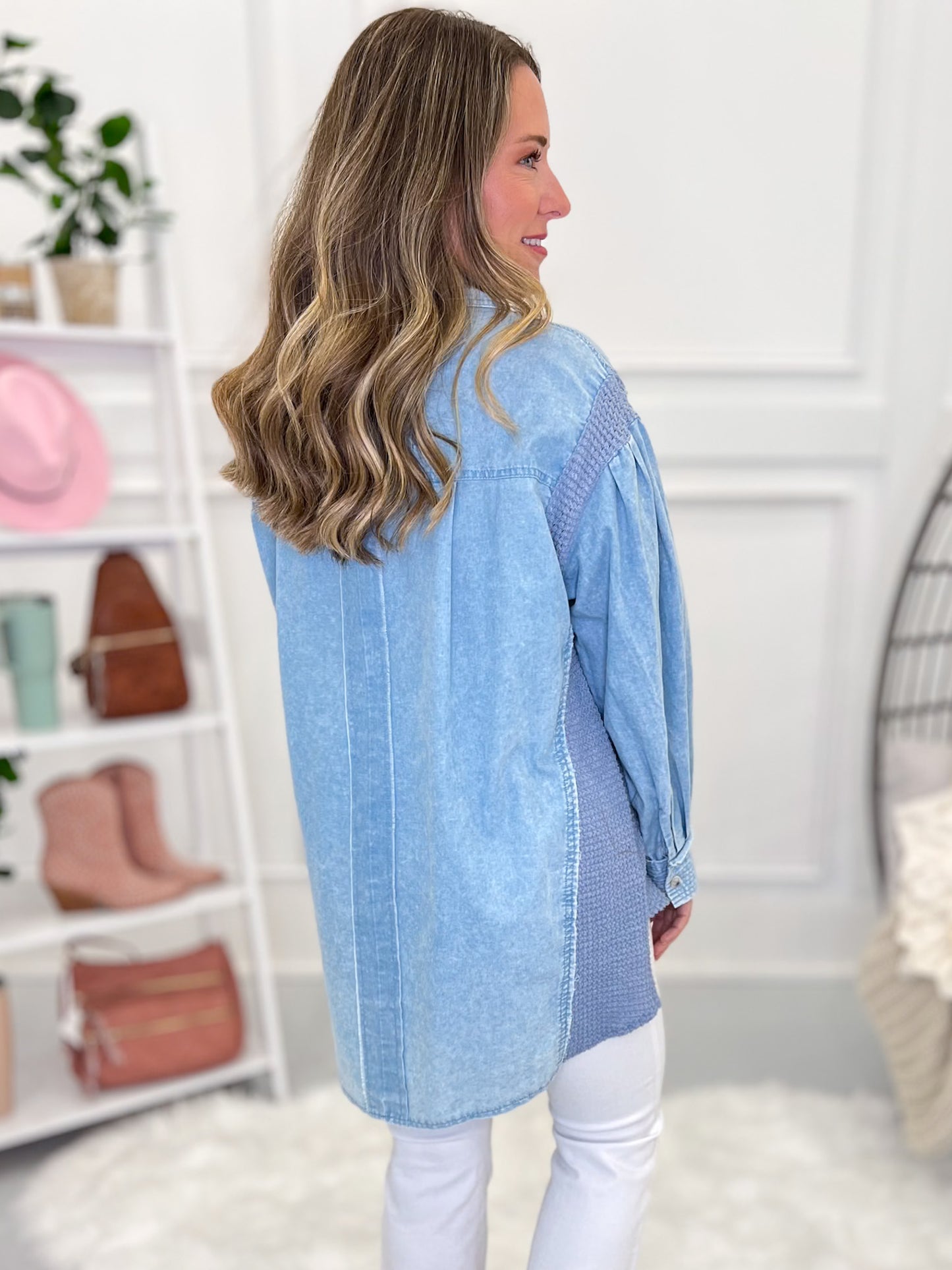 Free And Easy Button Up