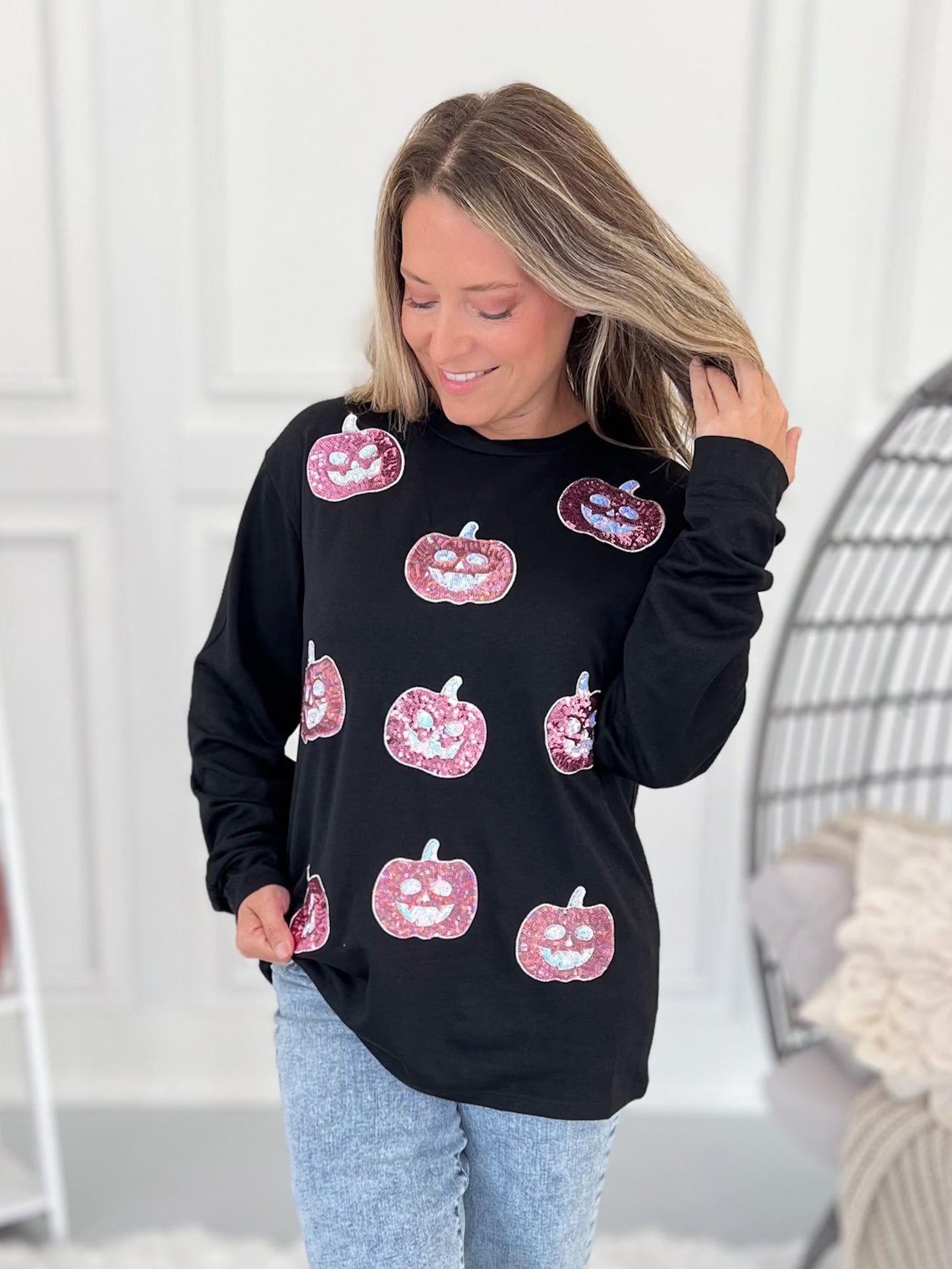 Spooky Sparkle Top