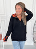 Audrey Lounge Hoodie - Orange Check - Final Sale