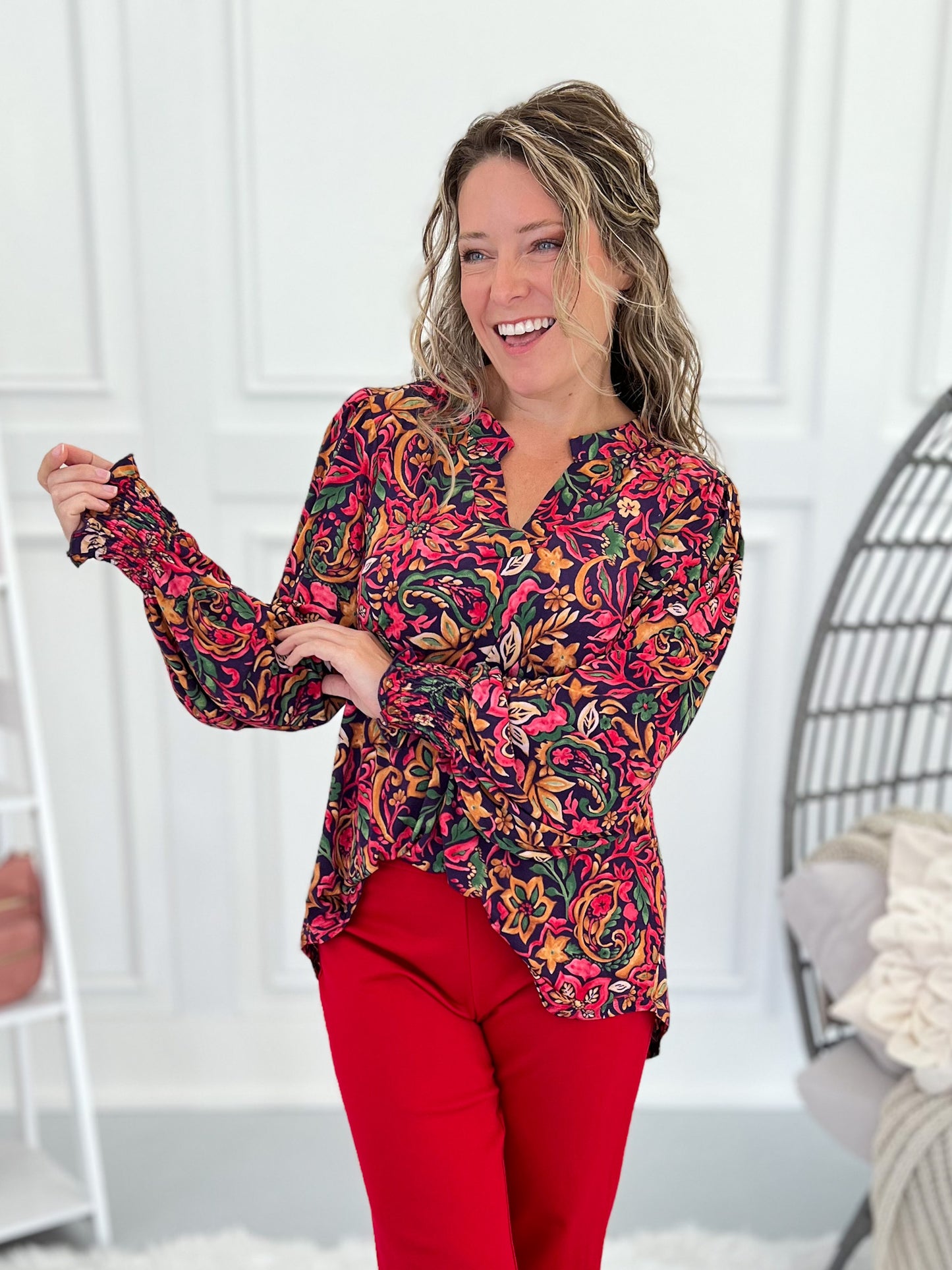Easy Going Flow Top