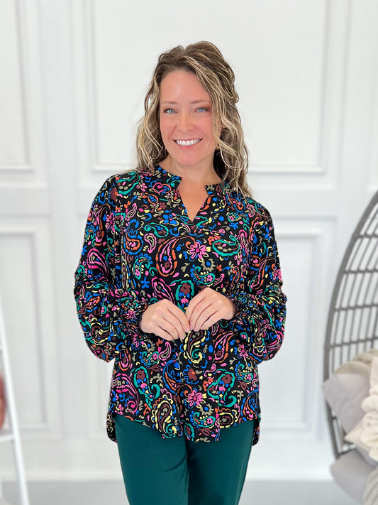 Bright Vibes Only Top