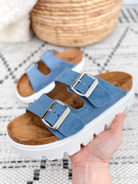 Very G Jazmin 2 Platform Sandal - Blue