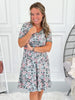 Crazy Soft Pajama Dress - Sage Floral