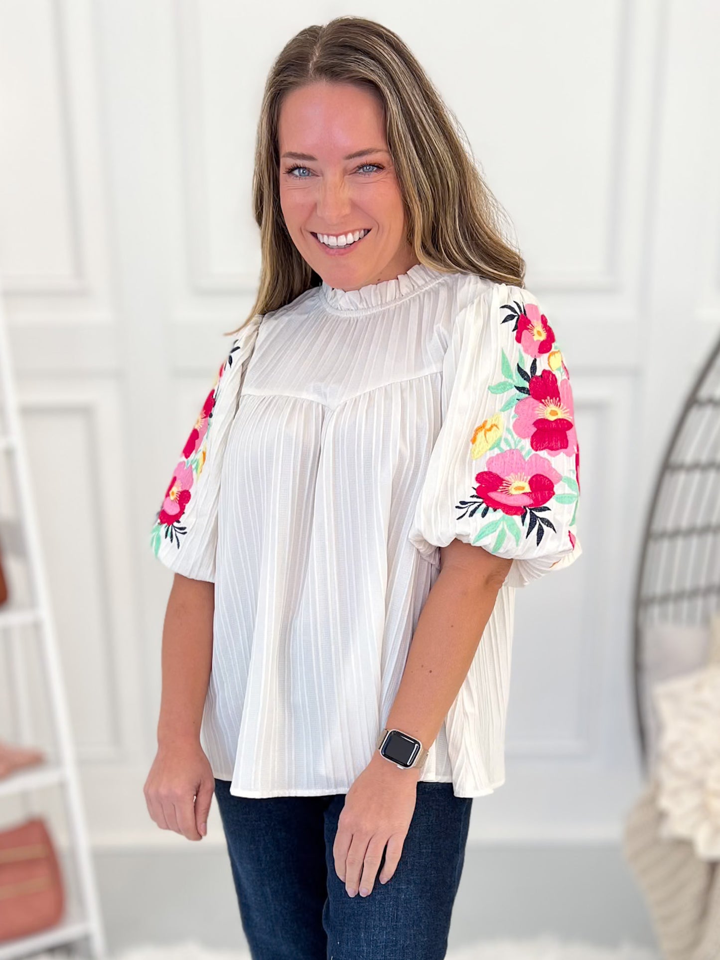 Just In Bloom Top - Final Sale