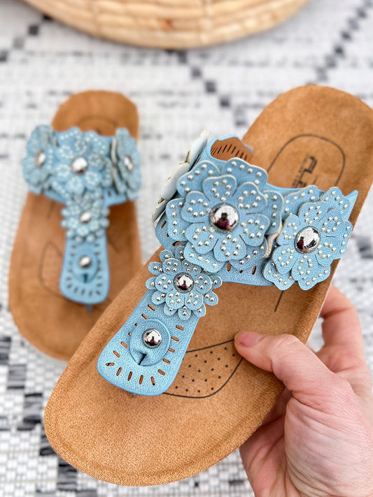 Spring Step Bayview Sneaker Sandal - Sky Blue