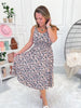 Cassidy Floral Midi Dress - Vintage Floral - Final Sale