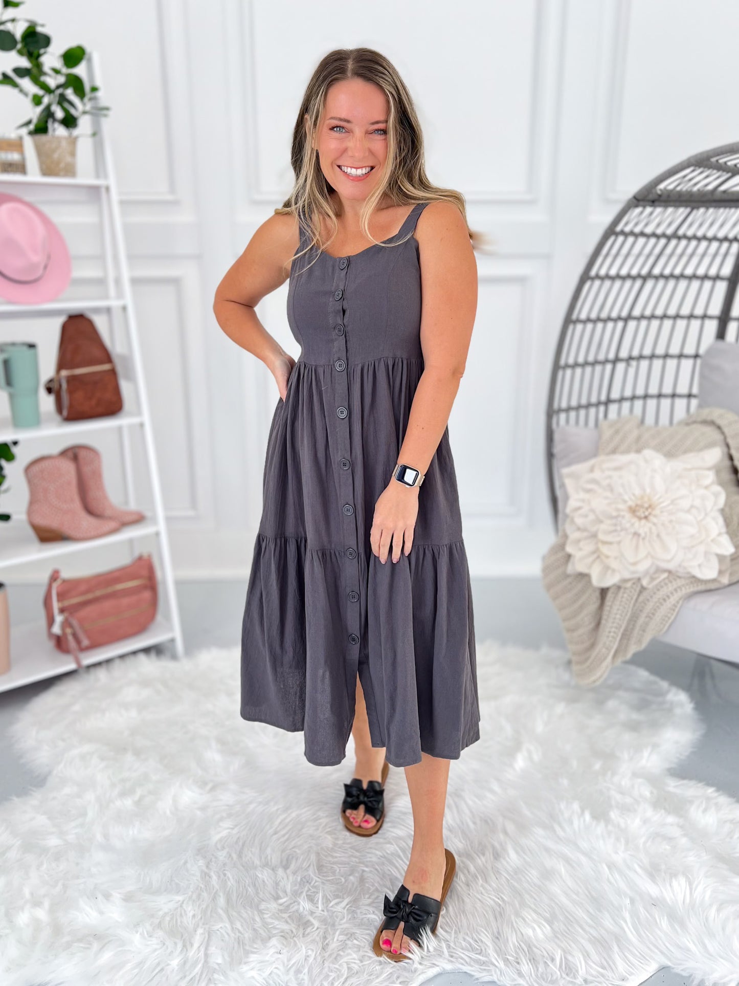 Doing The Most Dress - Final Sale