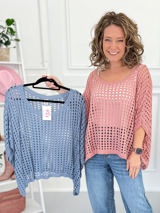 Seeking Sun Crochet Top