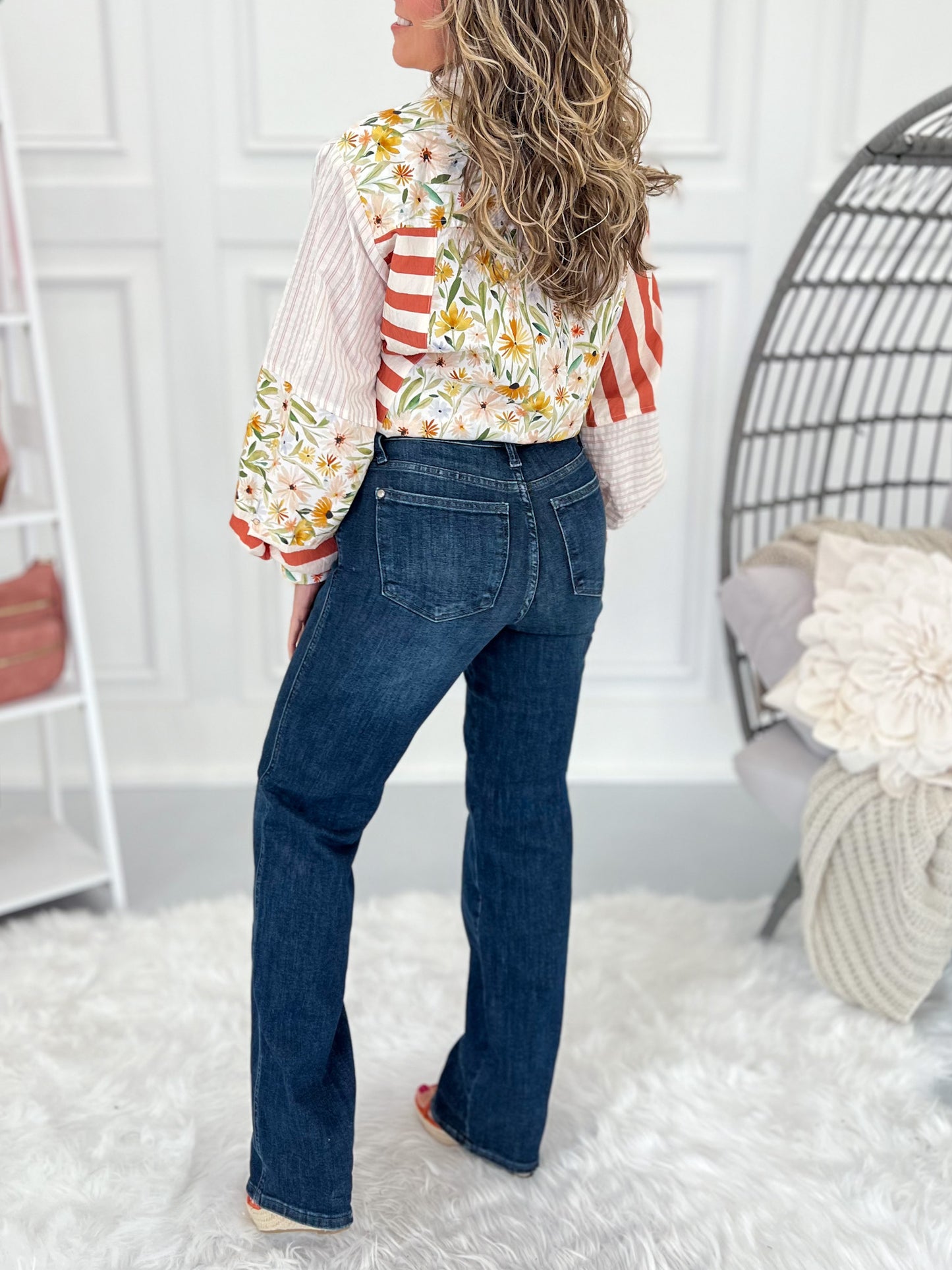 Instant Classic - Judy Blue Tummy Control Classic Straight Leg Jean