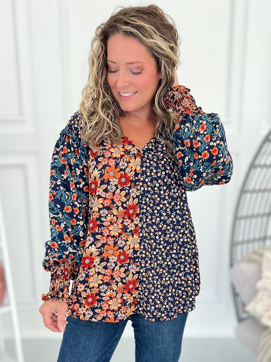 True Representation Top - Navy