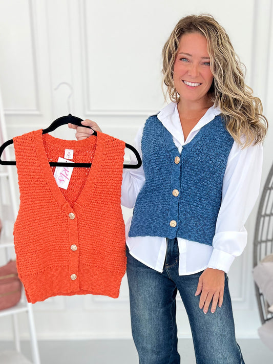 Soft Spoken Sweater Vest