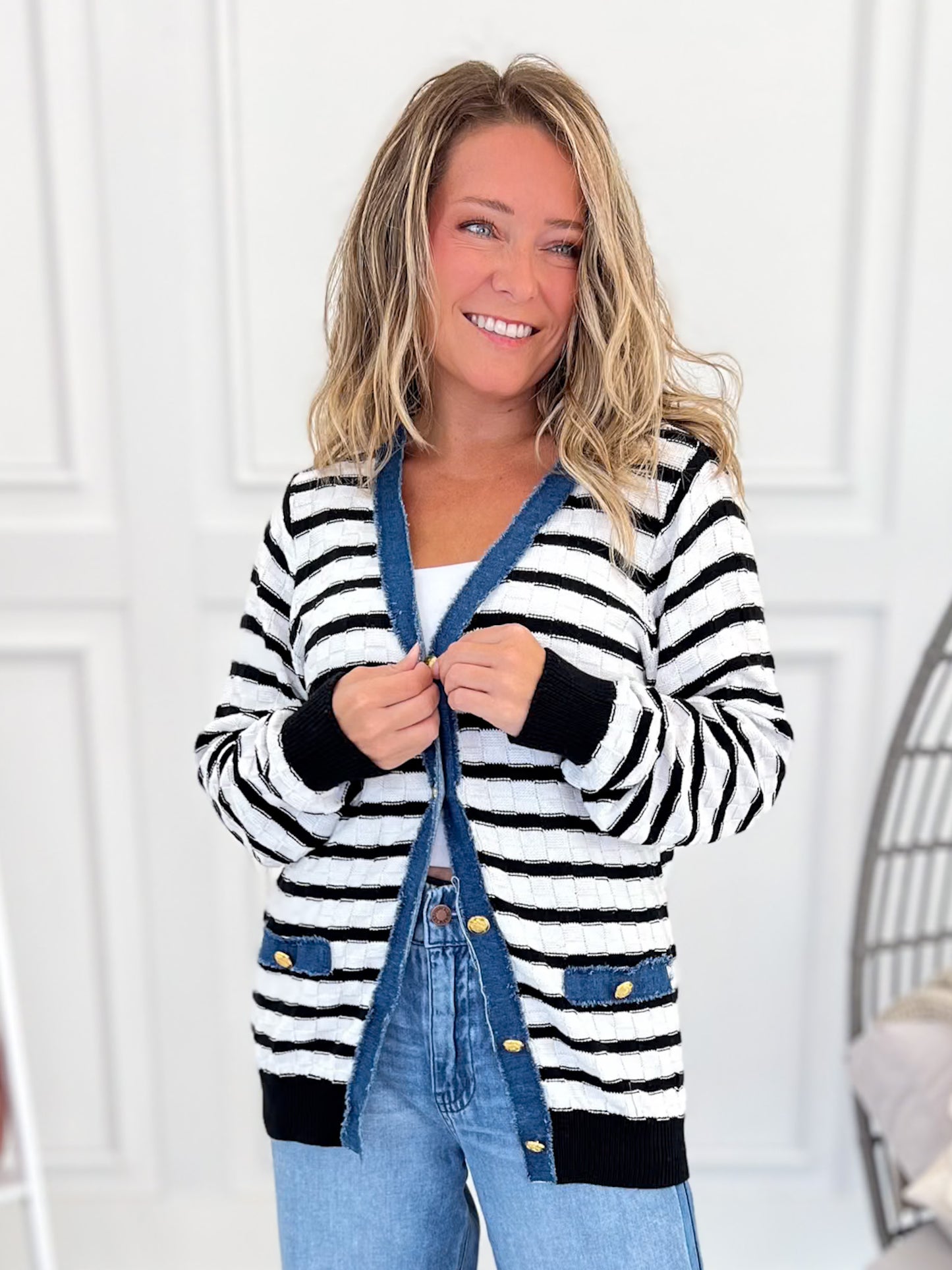 A Class Act Knit Cardigan