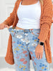 Blossomed Love Floral Jeans