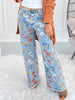 Blossomed Love Floral Jeans