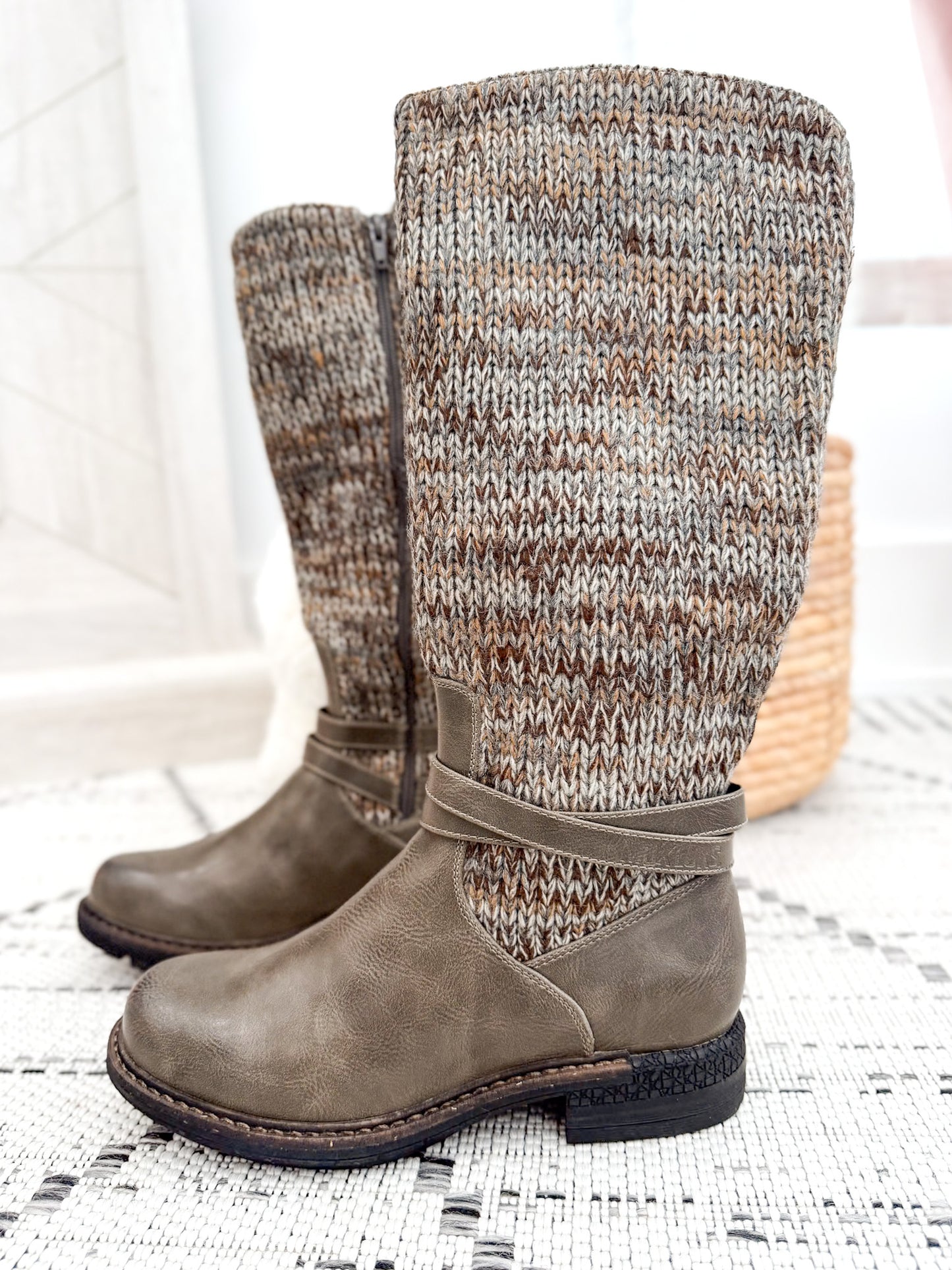 Muk Luks Logger Alberta Boot - Grey