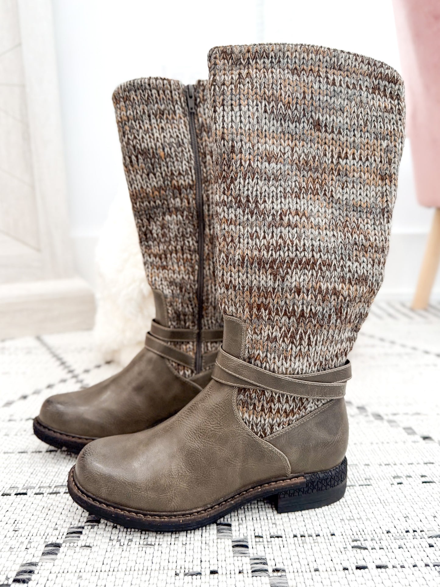 Muk Luks Logger Alberta Boot - Grey